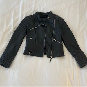 Zara Vegan Leather Jacket